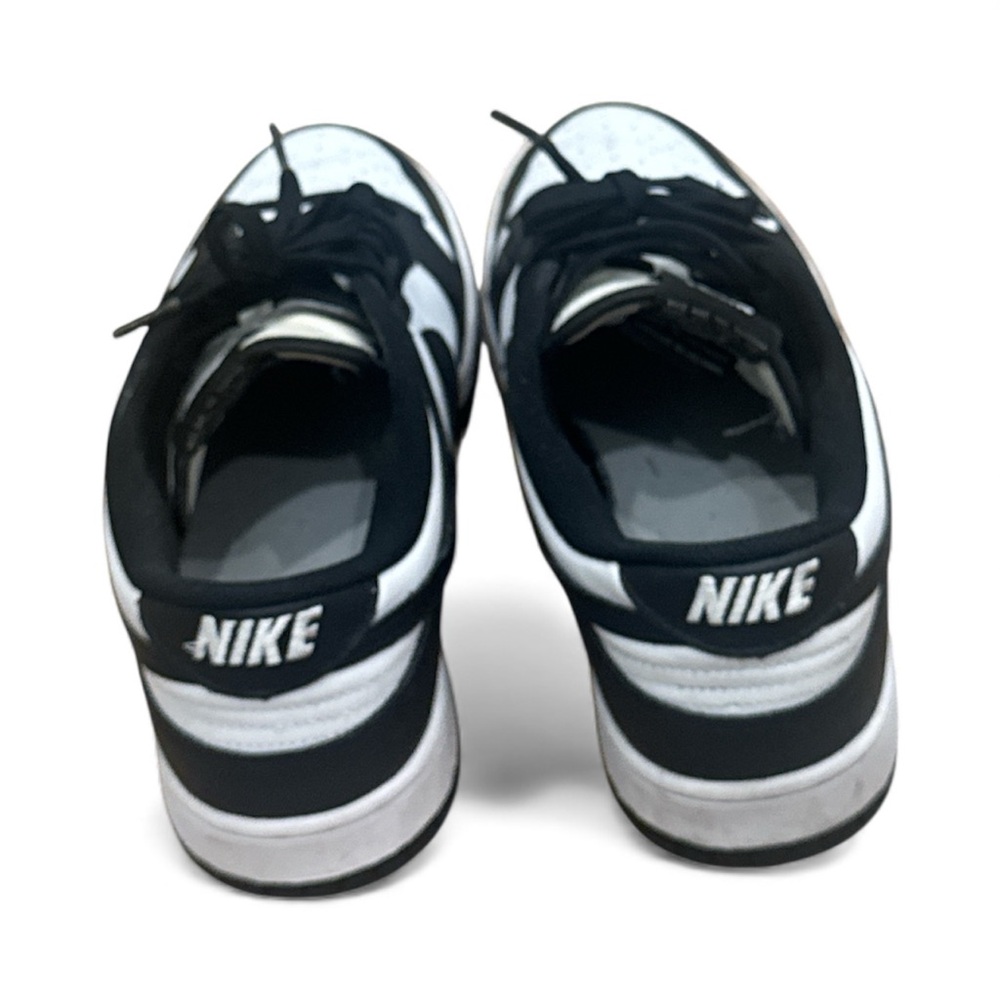 Nike Dunk Low Black White Panda Low Sneakers Size 12 - Picture 5 of 9